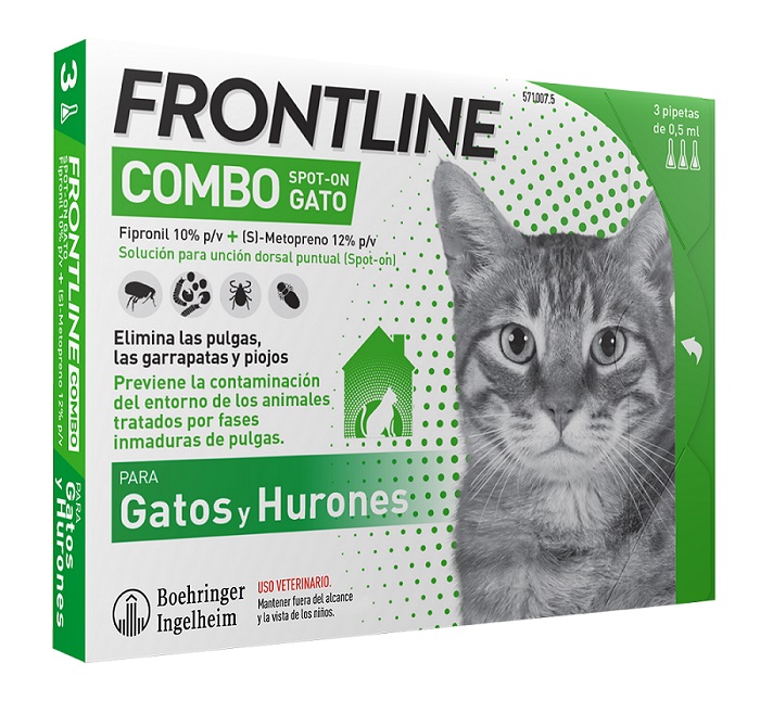 Frontline COMBO spot-on gatos y hurones